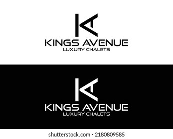 ka letter logo inspirations design template.eps