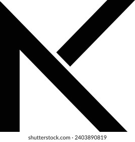 KA letter modern logo design