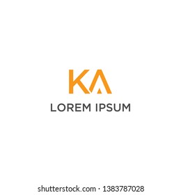 KA LOGO VECTOR FOR YOUR BUSINESS