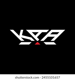 KAA letter logo vector design, KAA simple and modern logo. KAA luxurious alphabet design  