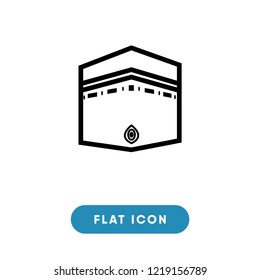 Kaab Mecca vector icon