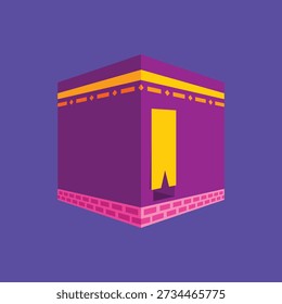 A Caaba é um edifício sagrado em forma de cubo localizado no centro da Grande Mesquita, Meca, Arábia Saudita, e é a Qibla ou direção de oração para os muçulmanos em todo o mundo. Também chamado de Baitullah (Casa de Allah), este lugar é consagrado como o centro do culto do Hajj e Umrah. Este edifício histórico foi construído pelo Profeta Ibrahim AS e pelo Profeta Ismail AS, coberto com pano preto (kiswah), e tem a Pedra Negra em um canto.