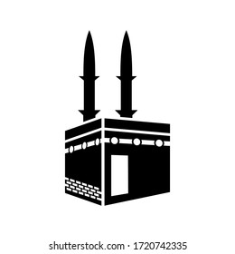 Kaaba icon or logo isolated sign symbol vector illustration - high quality black style vector icons
