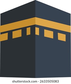 Kaaba Icon Mecca Islam
Masjid al-Haram Holy Kaaba Illustration	