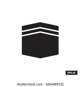 Kaaba icon, Kaaba Sign/Symbol Vector