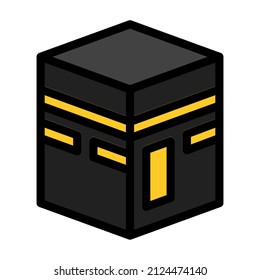 kaaba icon suitable for Ramadan Islamic moments