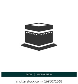 icono kaaba símbolo logotipo plantilla de diseño elemento vectorial eps 10