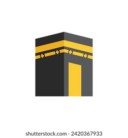 Kaaba icon vector illustration flat design
