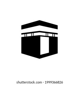kaaba icon vector sign symbol