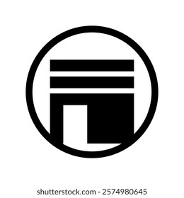 Kaaba logo design, Kaaba vector, Kaaba symbol, Hajj and Umrah travel
