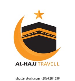 Kaaba logo for Hajj and Umrah travel services