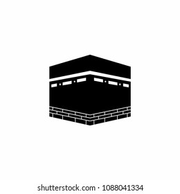 Kaaba in mecca Saudi Arabia vector symbol