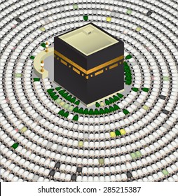 Kaaba, the sacred mosque