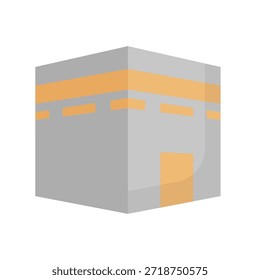 Icono del Vector de Kaaba que puede modificar o editar fácilmente
