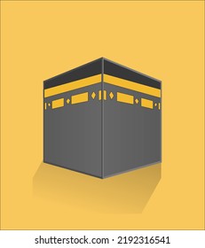 kaaba vector. Kaaba is the mecca for Muslims to worship