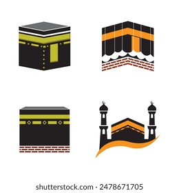 Ilustración vectorial para el evento islámico, hajj, umrah, ramadan kareem, ied mubarak