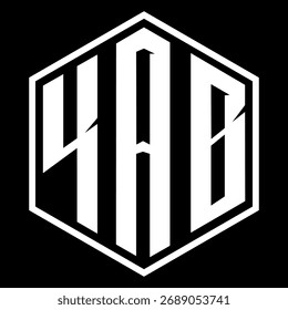 KAB letter design. KAB letter technology logo design. KAB Monogram logo design for an entrepreneur and business.