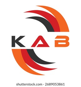 KAB letter design. KAB letter technology logo design. KAB Monogram logo design for an entrepreneur and business.