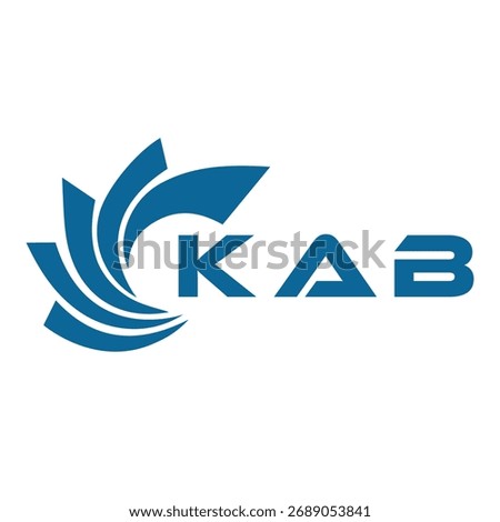 KAB letter design. KAB letter technology logo design. KAB Monogram logo design for an entrepreneur and business.
