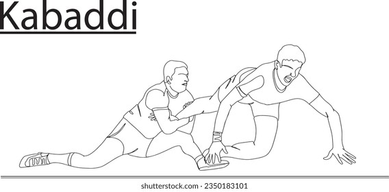 Kabaddi Spirit: Vector Art and Logo Designs, Kabaddi Player Sketch Drawings, Dynamic Silhouettes: Line Art Kabaddi Illustrations, Kabaddi Championship Designs