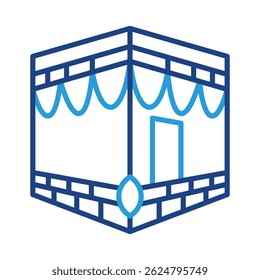 Elemento De Ícone Ka'Bah Para Design
