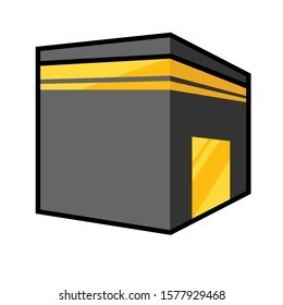 Kabah icon flat vector design