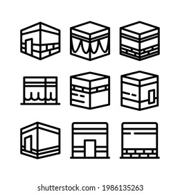 kabah icon or logo isolated sign symbol vector illustration - Collection of high quality black style vector icons

