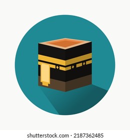 Kabah-Symbol in Mekka-Design, Vektorgrafik