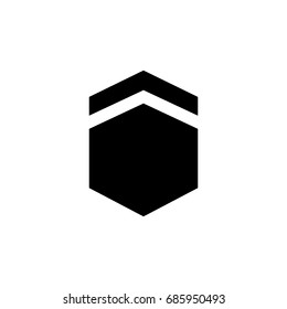 kabah kaaba hajj logo vector