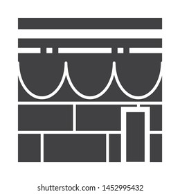 kabah - mecca icon with simple thin line style use for islamic event, web, print or pictogram assets. ilustration of hajj, umrah, ramadan kareem, ied mubarak - line vector.
