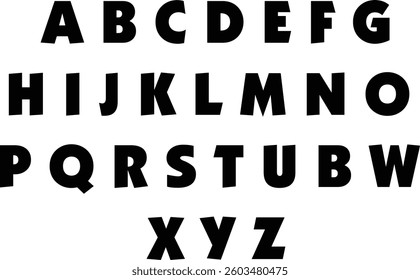 Kabel Ultra  Font style vector on white background 