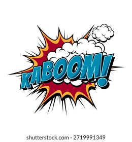 Kaboom  Comic Book Explosion Sound Effect