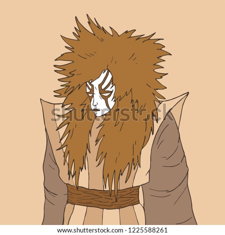 kabuki man draw