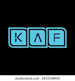 Logo Créatif KAF Et Création D'Icônes