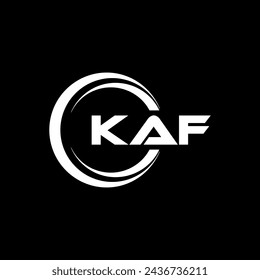 KAF Letter Logo Design, Inspiration for a Unique Identity. Modern Elegance and Creative Design. Watermark Your Success with the Striking this Logo.