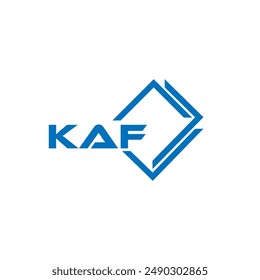 Logo KAF. Lettres Classiques Conceptions De Mode Minimales,  Élément Lettre De Marque Graphique De Image vectorielle. CRÉATION DE LETTRES CRÉATIVES DE ABSTRAIT LOGO DESIGN.