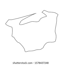 kafr ash shaykh region map in egypt country