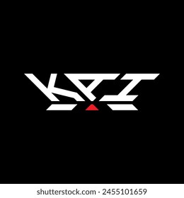 KAI letter logo vector design, KAI simple and modern logo. KAI luxurious alphabet design  