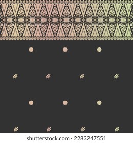 Kain Songket - Seamless Pattern