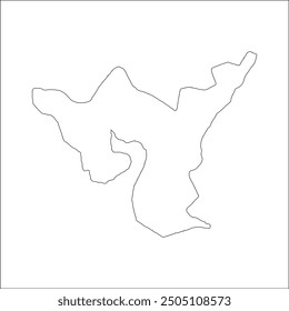 Kairo map outline, Lohardaga District, Jharkhand state, Republic of India, Government of Jharkhand, Indian territory, Eastern India, politics, village, tourism