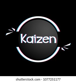Kaizen Has Mean Spirit Icon Holiday Stock Vector (Royalty Free ...