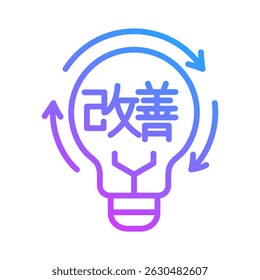 Kaizen Icon Element For Design