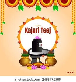 Kajari Teej, celebrated primarily in North India, is a traditional Hindu festival that falls on the third day of the Krishna Paksha in the month of Bhadrapada.