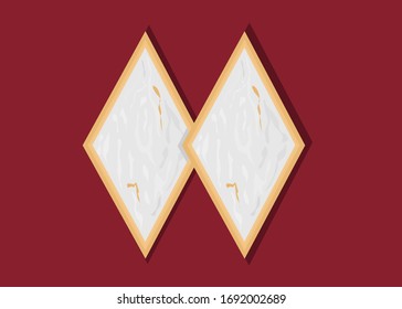 Kaju katli indian Sweets Vector