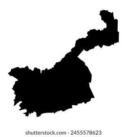 Kakamega County map, administrative division of Kenya. Vector illustration.