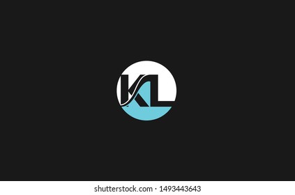 KAL, KL letter Logo Design Template Vector