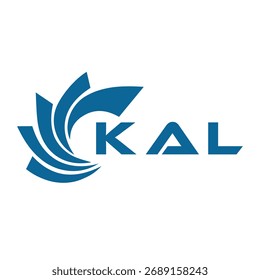 Diseño de letra KAL. Diseño de logotipo de tecnología de letras KAL. Diseño de logo KAL Monogram para un emprendedor y negocio.