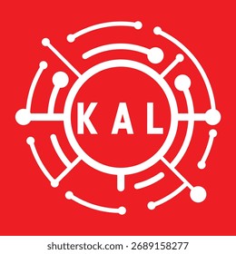 KAL letter design. KAL letter technology logo design. KAL Monogram logo design for an entrepreneur and business.