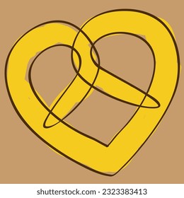 kalach pretzel as a symbol of germany