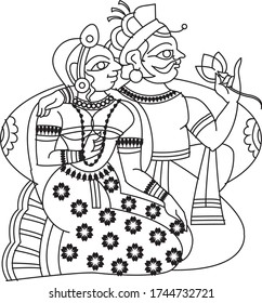 114 Andhra costume Stock Illustrations, Images & Vectors | Shutterstock